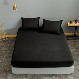 L'essentiel linge de maison Düzboya - Juego de sábanas individuales - Negro
